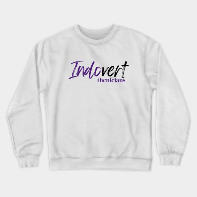 Indovert (GDPurple) Crewneck Sweatshirt by THCnicians